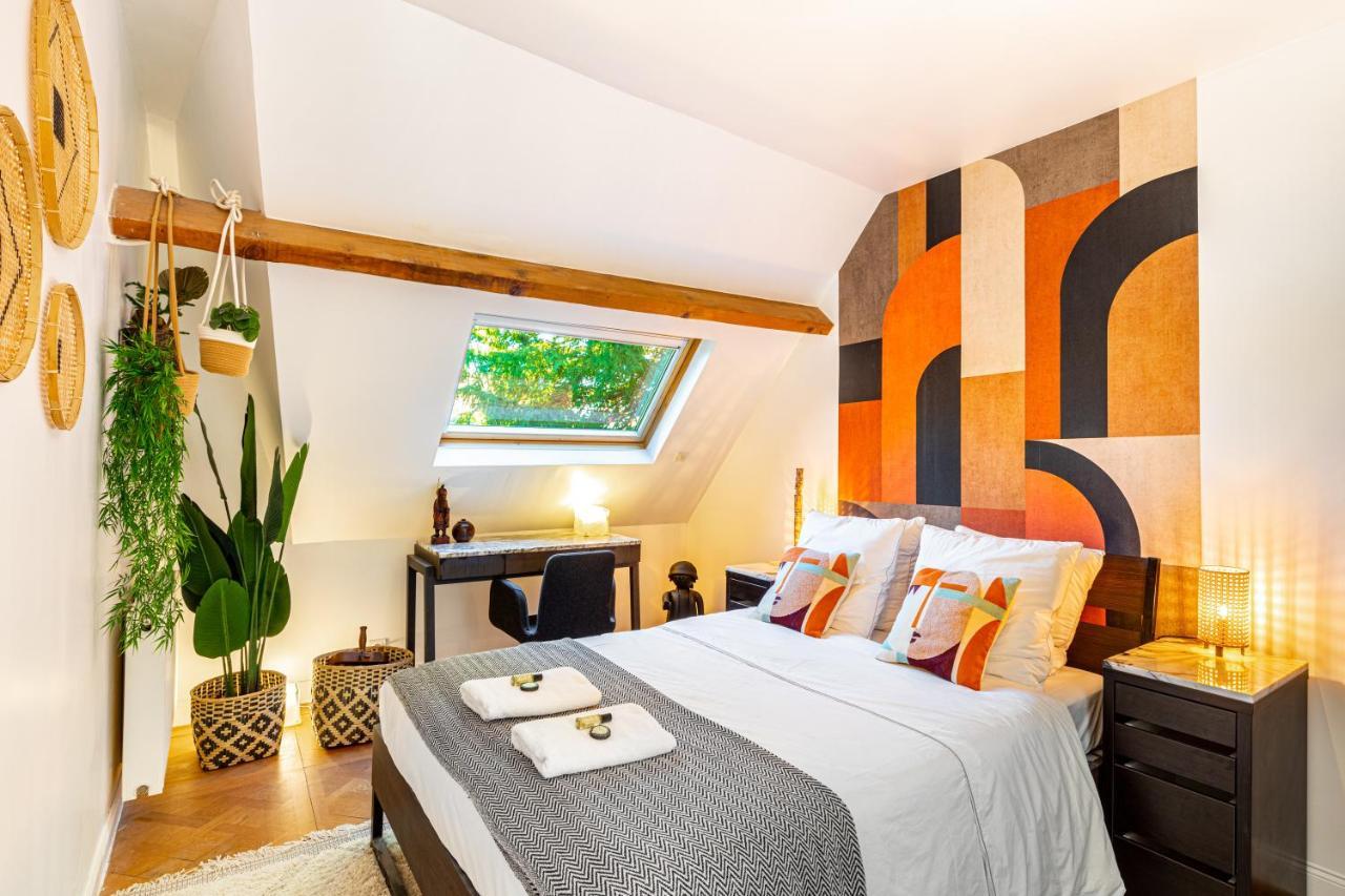Stylish Modern Apartement - Art, Design, Garden, Villa Des Ammonites Μεντόν Εξωτερικό φωτογραφία