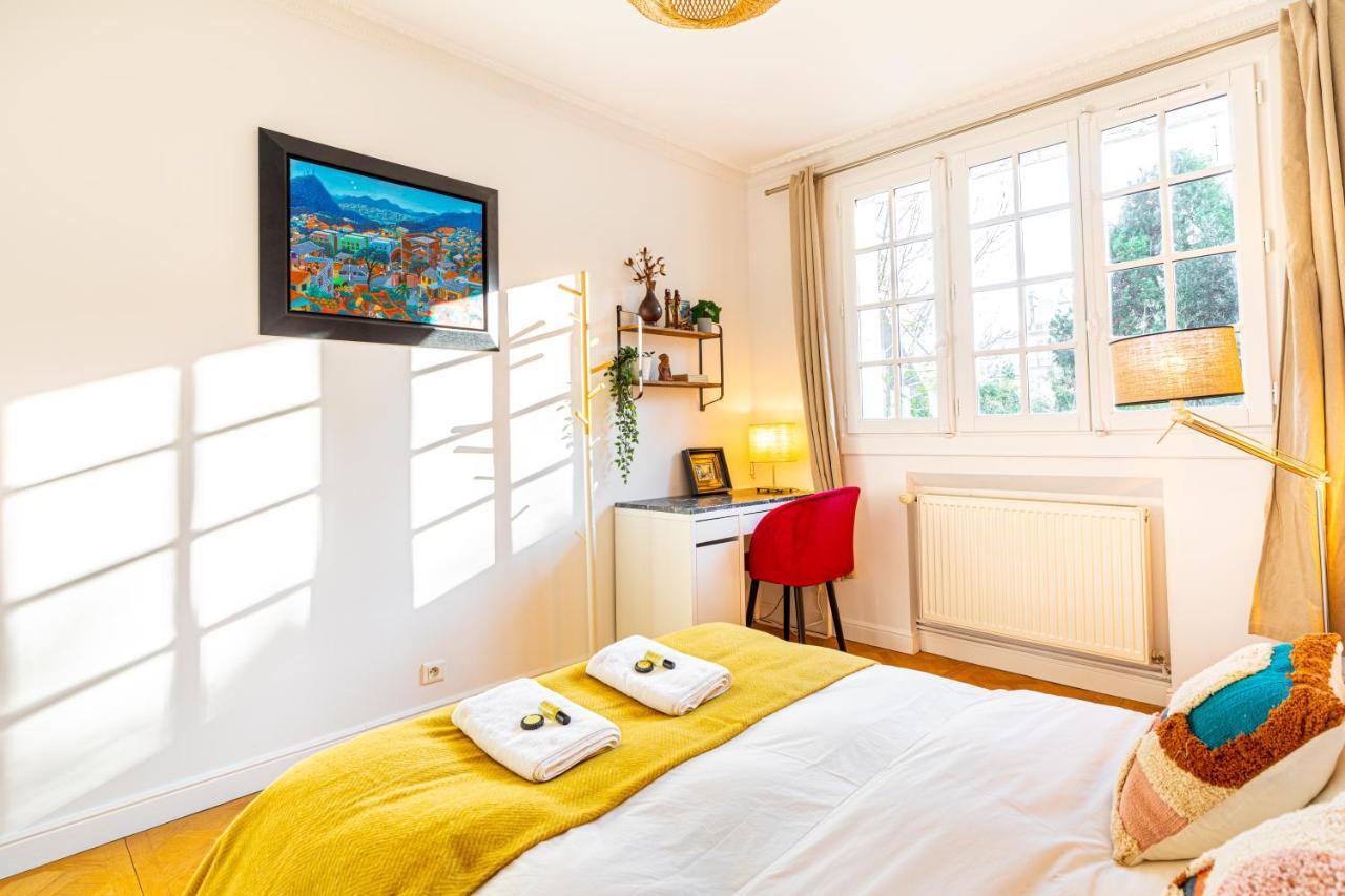 Stylish Modern Apartement - Art, Design, Garden, Villa Des Ammonites Μεντόν Εξωτερικό φωτογραφία