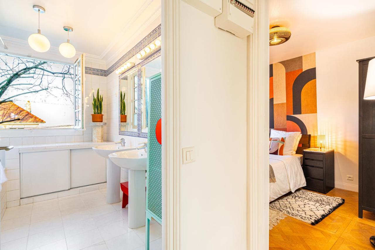 Stylish Modern Apartement - Art, Design, Garden, Villa Des Ammonites Μεντόν Εξωτερικό φωτογραφία