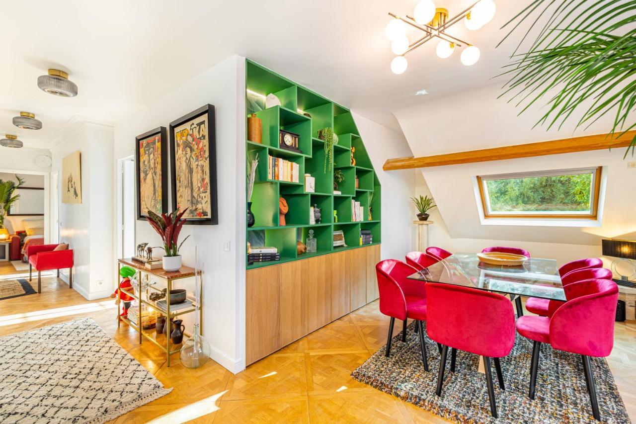 Stylish Modern Apartement - Art, Design, Garden, Villa Des Ammonites Μεντόν Εξωτερικό φωτογραφία