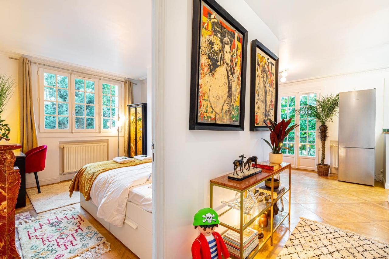 Stylish Modern Apartement - Art, Design, Garden, Villa Des Ammonites Μεντόν Εξωτερικό φωτογραφία